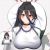 Blue Archive Hanekawa Hasumi 3D Wrist Rest Oppai Mouse Pad MW9185A