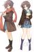 Suzumiya Haruhi Dakimakura Hugging Body Pillow Cover N0594