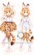 Kemono Friends Serval Dakimakura Pillow Cover H3520A