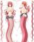 Monster Musume 7 Meter Miia Dakimakura Hugging Pillow Cover Z0001