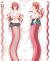 Monster Musume 7 Meter Miia ver.2 Dakimakura Hugging Pillow Cover Z0002