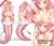 One Piece 240cm Mega Size Shirahoshi Dakimakura Hugging Pillow Cover Z0010B
