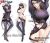 Bayonetta 3 240cm Mega Size Bayonetta Dakimakura Hugging Pillow Cover Z0014A