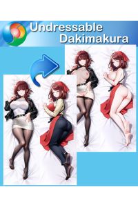 Smoking Behind the Supermarket with You Yamada Tayama Undressable Dakimakura Hugging Body Pillow Cover