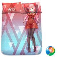 Darling in the FranXX Zero Two Anime Bed Sheet or Duvet Cover