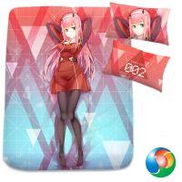 Darling in the FranXX Zero Two Anime Bed Sheet or Duvet Cover