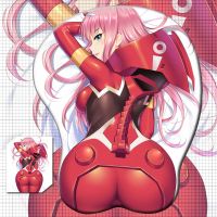 Zero Two Oppai Mousepad