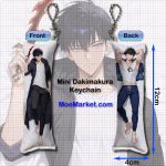 Solo Leveling Sung Jin-Woo Mini Dakimakura Keychain Phone Strap