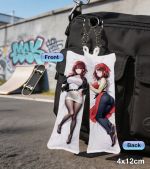 Smoking Behind the Supermarket with You Yamada Tayama Mini Dakimakura Keychain Phone Strap