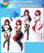 Smoking Behind the Supermarket with You Yamada Tayama Undressable Dakimakura Hugging Body Pillow Cover