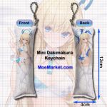 Blue Archive Ichinose Asuna Mini Dakimakura Keychain Phone Strap