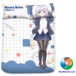 Aharen-san wa Hakarenai Reina Aharen Anime Bed Sheet or Duvet Cover