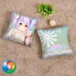 Myriad Colors Phantom World Kurumi Kumamakura Throw Pillow Cover