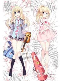 Your Lie In April Dakimakura Hugging Pillow Cover Your Lie In April Dakimakura Hugging Pillow Cover