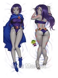 Teen Titans Raven Dakimakura Hugging Pillow Cover Teen Titans Raven Dakimakura Hugging Pillow Cover