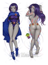 Teen Titans Raven Dakimakura Hugging Pillow Cover Teen Titans Raven Dakimakura Hugging Pillow Cover