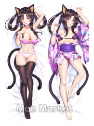 High School DxD Kuroka Dakimakura Hugging Pillow Cover High School DxD Kuroka Dakimakura Hugging Pillow Cover