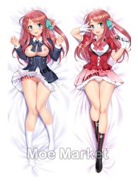 Zombieland Saga Sakura Minamoto Dakimakura Hugging Pillow Cover Zombieland Saga Sakura Minamoto Dakimakura Hugging Pillow Cover