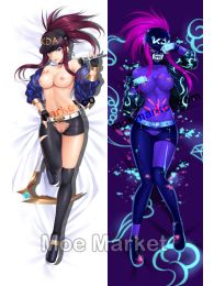 League of Legends Akali K/DA Skin Dakimakura Hugging Pillow Cover League of Legends Akali K/DA Skin Dakimakura Hugging Pillow Cover