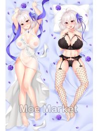 Azur Lane Sirius White Rose Skin Dakimakura Hugging Pillow Cover Azur Lane Sirius White Rose Skin Dakimakura Hugging Pillow Cover