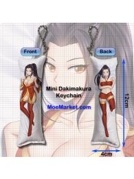 Avatar:The Last Airbender Azula Mini Dakimakura Keychain Phone Strap Avatar:The Last Airbender Azula Mini Dakimakura Keychain Phone Strap