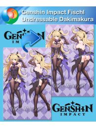 Genshin Impact Fischl Undressable Dakimakura Hugging Body Pillow Cover Genshin Impact Fischl Undressable Dakimakura Hugging Body Pillow Cover