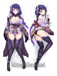 Genshin Impact Baal Raiden Shogun Dakimakura Hugging Body Pillow Cover Genshin Impact Baal Raiden Shogun Dakimakura Hugging Body Pillow Cover