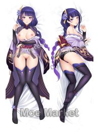 Genshin Impact Baal Raiden Shogun Dakimakura Hugging Body Pillow Cover Genshin Impact Baal Raiden Shogun Dakimakura Hugging Body Pillow Cover