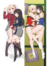 Lycoris Recoil Chisato Nishikigi & Takina Inoue Dakimakura Hugging Body Pillow Cover Lycoris Recoil Chisato Nishikigi & Takina Inoue Dakimakura Hugging Body Pillow Cover