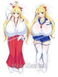Chichi Miko!! Chichiizumi Kyouka Dakimakura Hugging Body Pillow Cover Chichi Miko!! Chichiizumi Kyouka Dakimakura Hugging Body Pillow Cover