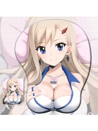 Edens Zero Rebecca 3D Wrist Rest Oppai Mouse Pad Edens Zero Rebecca 3D Wrist Rest Oppai Mouse Pad