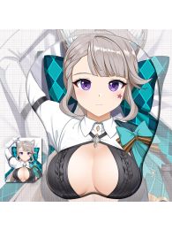 Genshin Impact Lynette 3D Wrist Rest Oppai Mouse Pad Genshin Impact Lynette 3D Wrist Rest Oppai Mouse Pad