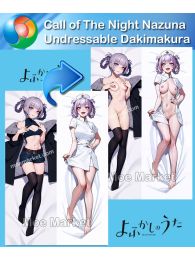 Call of the Night Nazuna Nanakusa Undressable Dakimakura Hugging Body Pillow Cover Call of the Night Nazuna Nanakusa Undressable Dakimakura Hugging Body Pillow Cover