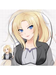 Project JPDE Jack 3D Wrist Rest Oppai Mouse Pad Project JPDE Jack 3D Wrist Rest Oppai Mouse Pad