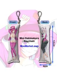 Project JPDE Evelyn Damerot Mini Dakimakura Keychain Phone Strap Project JPDE Evelyn Damerot Mini Dakimakura Keychain Phone Strap
