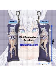 Chillin' in Another World with Level 2 Super Cheat Powers Fenrys Mini Dakimakura Keychain Phone Strap Chillin' in Another World with Level 2 Super Cheat Powers Fenrys Mini Dakimakura Keychain Phone Strap
