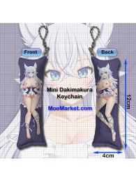 Chillin' in Another World with Level 2 Super Cheat Powers Fenrys Mini Dakimakura Keychain Phone Strap Chillin' in Another World with Level 2 Super Cheat Powers Fenrys Mini Dakimakura Keychain Phone Strap