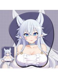 Chillin' in Another World with Level 2 Super Cheat Powers Fenrys 3D Wrist Rest Oppai Mouse Pad Chillin' in Another World with Level 2 Super Cheat Powers Fenrys 3D Wrist Rest Oppai Mouse Pad