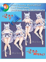 Chillin' in Another World with Level 2 Super Cheat Powers Fenrys Undressable Dakimakura Hugging Body Pillow Cover Chillin' in Another World with Level 2 Super Cheat Powers Fenrys Undressable Dakimakura Hugging Body Pillow Cover