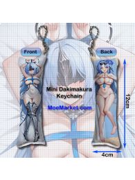 Azur Lane Alsace Mini Dakimakura Keychain Phone Strap Azur Lane Alsace Mini Dakimakura Keychain Phone Strap