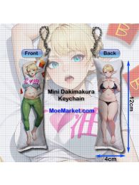 Plus-Sized Elf Erufuda Mini Dakimakura Keychain Phone Strap Plus-Sized Elf Erufuda Mini Dakimakura Keychain Phone Strap