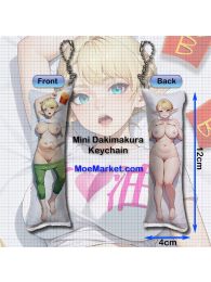 Plus-Sized Elf Erufuda Mini Dakimakura Keychain Phone Strap Plus-Sized Elf Erufuda Mini Dakimakura Keychain Phone Strap