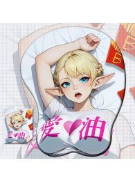 Plus-Sized Elf Erufuda 3D Wrist Rest Oppai Mouse Pad Plus-Sized Elf Erufuda 3D Wrist Rest Oppai Mouse Pad