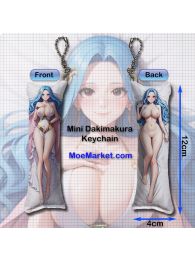 One Piece Nefertari Vivi Mini Dakimakura Keychain Phone Strap One Piece Nefertari Vivi Mini Dakimakura Keychain Phone Strap