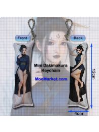 Black Myth: Wukong The 4th Spider Sister Mini Dakimakura Keychain Phone Strap Black Myth: Wukong The 4th Spider Sister Mini Dakimakura Keychain Phone Strap