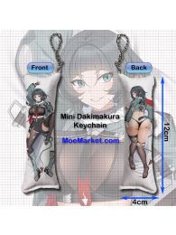 Zenless Zone Zero Jane Doe Mini Dakimakura Keychain Phone Strap Zenless Zone Zero Jane Doe Mini Dakimakura Keychain Phone Strap