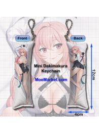 Zenless Zone Zero Tsukishiro Yanagi Mini Dakimakura Keychain Phone Strap Zenless Zone Zero Tsukishiro Yanagi Mini Dakimakura Keychain Phone Strap