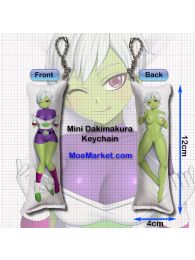 Dragon Ball Super Cheelai Mini Dakimakura Keychain Phone Strap Dragon Ball Super Cheelai Mini Dakimakura Keychain Phone Strap