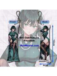 One Punch Man Fubuki Mini Dakimakura Keychain Phone Strap One Punch Man Fubuki Mini Dakimakura Keychain Phone Strap