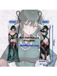 One Punch Man Fubuki Mini Dakimakura Keychain Phone Strap One Punch Man Fubuki Mini Dakimakura Keychain Phone Strap